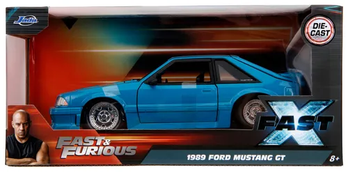 Samochód JADA TOYS Szybcy i wściekli 1989 Ford Mustang GT 253203098