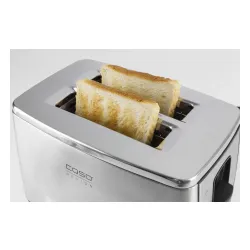 Toster Caso Germany Inox2 Ruszt do bułek Rozmrażanie 1050W