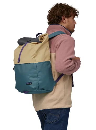 Рюкзак для ноутбука Patagonia Fieldsmith Roll-Top Pack 30 l-пэчворк / coriander brown