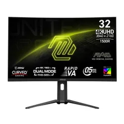 MSI MAG 321CUPDF - 160Hz | 4K | 31,5'' | Rapid VA | 0,5ms