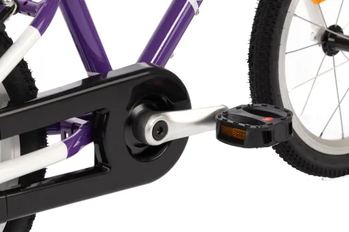 Rower dziecięcy KARBON Superlight 16 cali dla chłopca Fioletowy