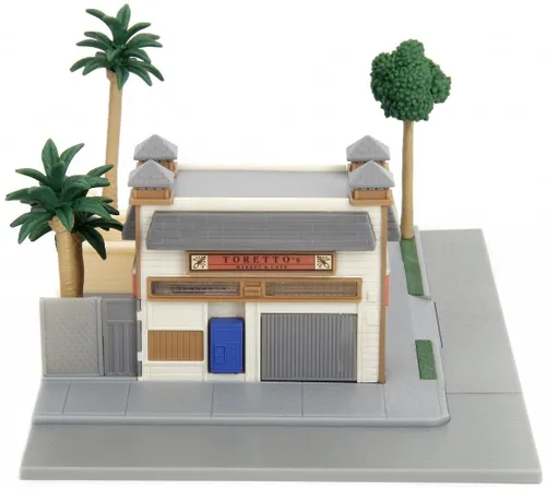 Zestaw pojazdów JADA TOYS Szybcy i wściekli Nano Scene Kawiarnia Toretto 9334914314R00