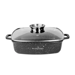 Garnek aluminiowy z pokrywką i aromatyzerem STARKE PRO CHELSEA 4,5 l