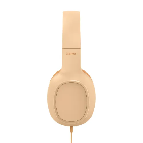 Słuchawki przewodowe Hama Fun C Nauszne Mikrofon USB-C Pomarańczowy