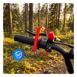 Quad dla dzieci spalinowy 49cc duże koła 6" hamulce mini tarczowe VOLTOURI