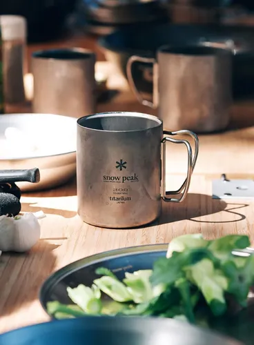 Kubek termiczny Snow Peak Titanium Double Wall 300 Mug