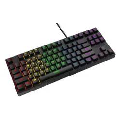 Klawiatura mechaniczna Krux Atax RGB Outemu Blue KRX0041 Czarny