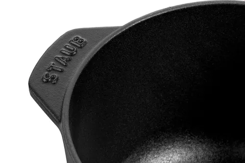 Mały garnek okrągły STAUB LA COCOTTE 16 cm Czarny
