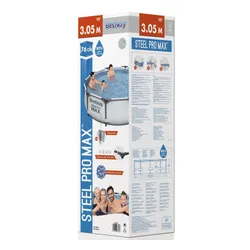 Bestway Basen Max Pro stelażowy owalny 305x76cm