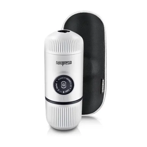 Przenośny ekspres do kawy + etui Wacaco Nanopresso Elements - chill white