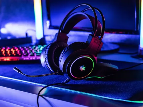 Słuchawki przewodowe z mikrofonem Tracer Gamezone GZ X1 Nauszne Czarny