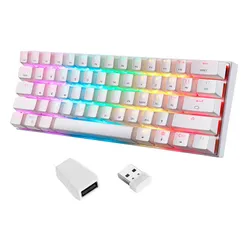 Klawiatura MOTOSPEED SK62 Red Switch Biały
