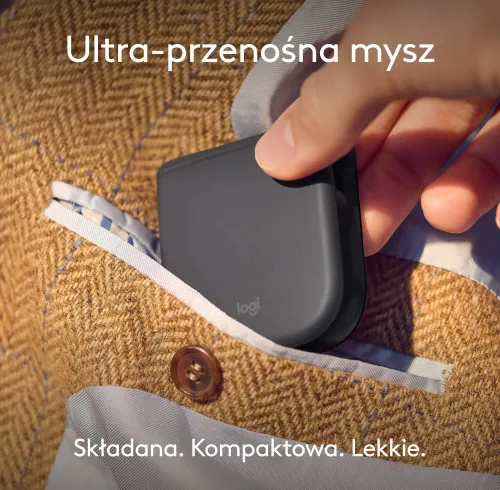 Myszka Logitech Mobi Fold Grafitowy