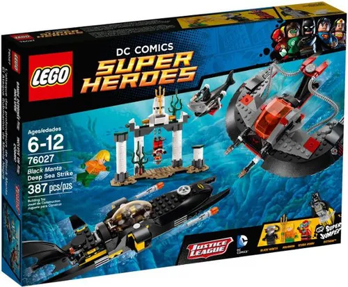 Конструктор Lego DC Super Heroes атака Черной Манты (76027)