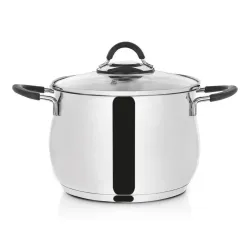 Garnek ze stali nierdzewnej z pokrywką DALIE STEEL 4,8 l