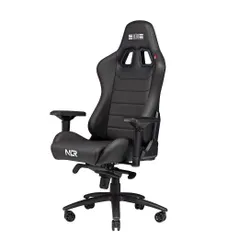 Fotel Next Level Racing NLR-G002 Pro Gaming Chair Leather Edition Gamingowy do 140kg Skóra naturalna Czarny