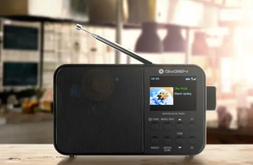 Radioodbiornik GoGEN DAB 500 BTC Radio FM DAB+ Czarny