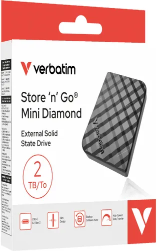 Dysk VERBATIM Store 'n' Go Mini Diamond 2TB SSD