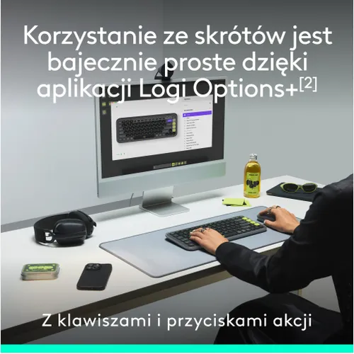 Zestaw LOGITECH POP ICON Combo Off White