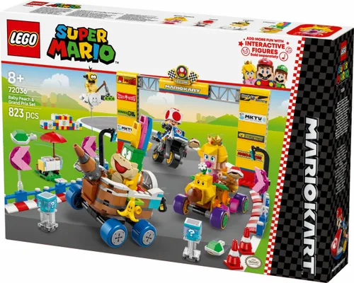 LEGO Super Mario bricks 72036 Набор Mario Kart - Малышка Пич и Гран-При