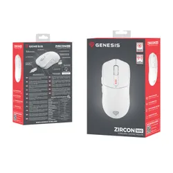 Myszka gamingowa Genesis Zircon 500 Wireless Biały