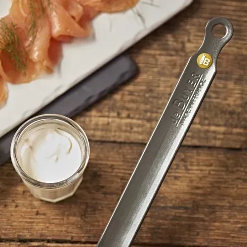 DE BUYER Mineral B Element 26 cm - patelnia do jajek sadzonych stalowa