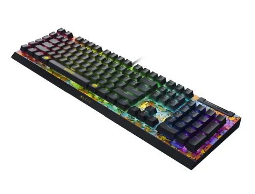 Klawiatura mechaniczna Razer BlackWidow V4 X Pokemon Kanto Edition Żółto-czarny