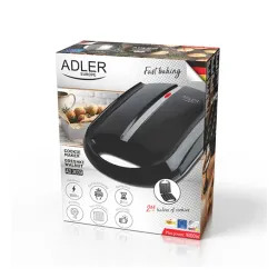 ADLER opiekacz do orzeszków czarny XL 24 szt.