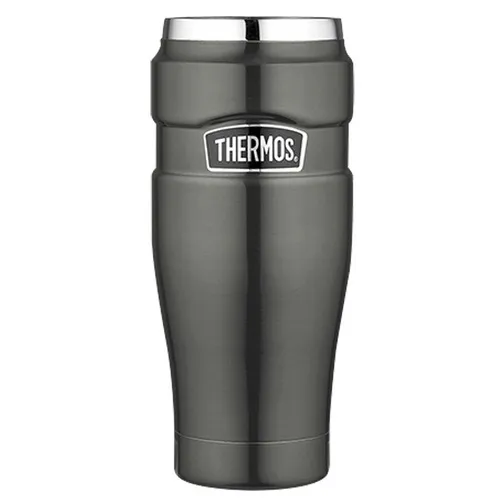 Podróżny kubek termiczny 470 ml Thermos Stainless King - gun metal