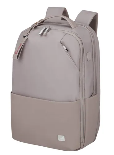 Женский городской рюкзак Samsonite Workationist 15,6 + CLOTHES COMP-quartz