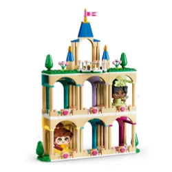 LEGO 43291 Disney Princess Mała Bella i Tiana z zamkiem