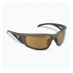 Okulary przeciwsłoneczne GOG Lynx matt dark green/black/gold mirror