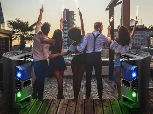 Głośnik Bluetooth Sven PS-600 50W Radio FM Czarny