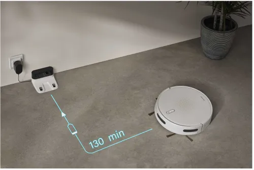 Robot sprzątający Sencor SRV 4150WH Funkcja mopowania 65dB
