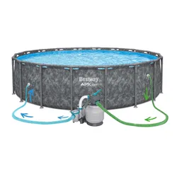 Basen stelażowy Bestway 561KC ogrodowy całoroczny 549x132cm APX zestaw 11w1