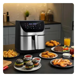Air Fryer Frytkownica beztłuszczowa BERDSEN BD-659 8l 12 automatycznych programów