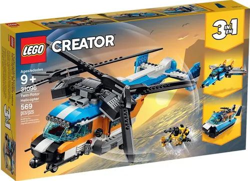 Конструктор Lego Creator двухмоторный вертолет (31096)