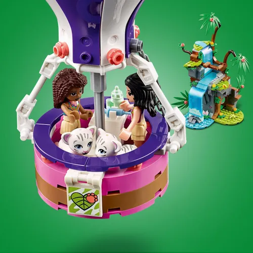 Конструктор Lego Friends на воздушном шаре, чтобы спасти тигра (41423)