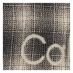 Calvin Klein carouri eșarfă K50k510989 cec alb-negru 01f