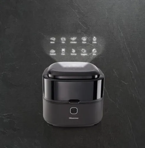 Air Fryer Frytkownica beztłuszczowa HISENSE HAF1350DR 6.7l z okienkiem do obserwacji postępów gotowania