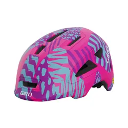 Kask rowerowy dziecięcy Giro Scamp II Jr matte pink animal