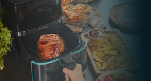 Air Fryer Frytkownica beztłuszczowa CECOTEC Cecofry Full InoxBlack 5500 Pro