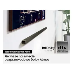 Soundbar Samsung HW-S700D 3.1 Wi-Fi Bluetooth AirPlay Dolby Atmos