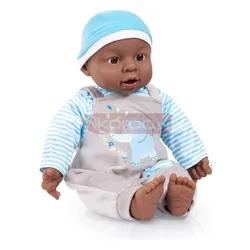 Lalka Interactive Baby 40cm niebieska