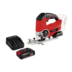 Wyrzynarka EINHELL TE-JS 18 LI Solo + Akumulator EINHELL 4512097 2.5 Ah 18V + Ładowarka
