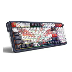 Klawiatura mechaniczna Redragon K686AK RGB PRO EISA Niebiesko-biały