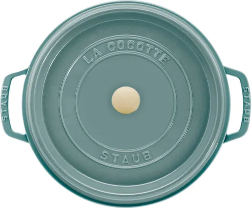 Garnek żeliwny okrągły 2.2 ltr, eukaliptusowy STAUB LA COCOTTE Eukaliptusowy