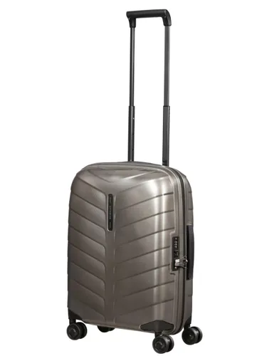 Маленький расширяемый чемодан Samsonite Attrix 55 см (20/23 см) - dune