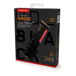 Dysk SSD WD Black SN850X 1TB PCIe Gen4 x4 Bez radiatora