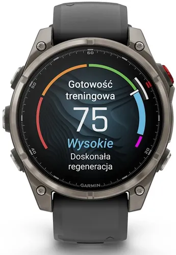 Zegarek sportowy GARMIN Fenix 8 Pro 47mm Czarny